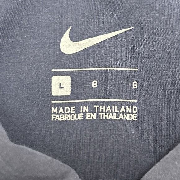 Nike Gameday Football Polo Shirt Men's Large Blue Red CI4465-423 Performance - Picture 4 of 8